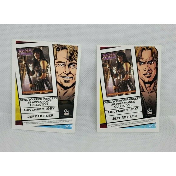 Vintage Xena Warrior Princess 1997 IOALUS & HERCULES Xc4 & XC3 Mint Condition - Picture 2 of 10